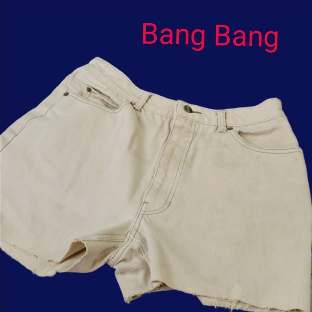 VINTAGE BANG BANG High Rise Cut Off Jean Shorts